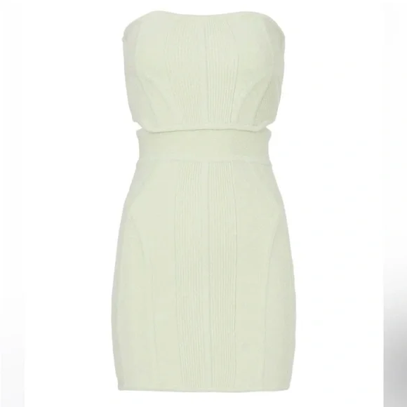 HERVÉ LÉGER
Ribbed Boucle Mini Dress - Picture 2 of 5